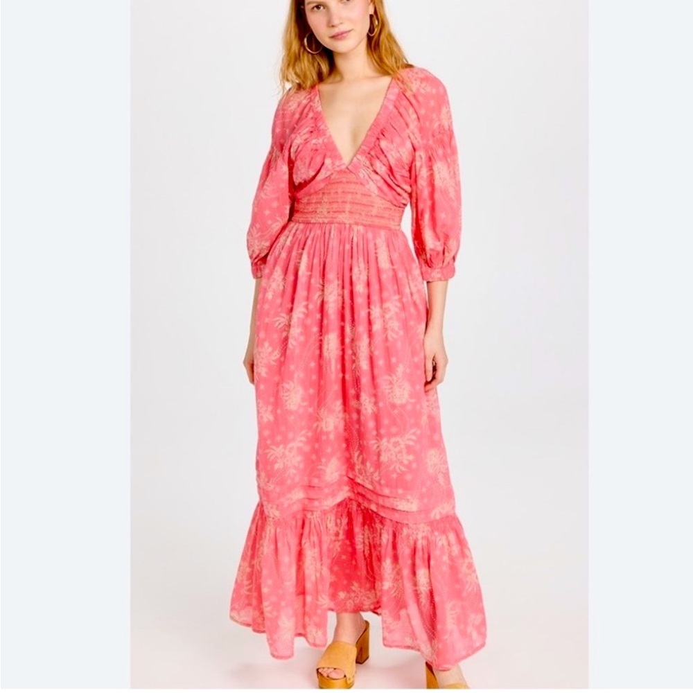 NWOT FP Golden Hour Maxi Dress